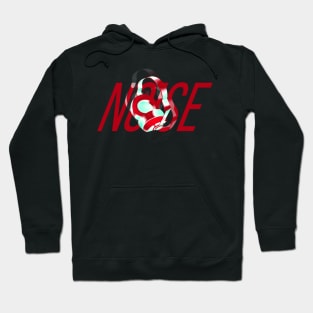 Noise in headphones Hoodie